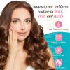 Lazpowfi Biotin Gummies -Hair Skin and Nails Vitamins for Men & Women, Vegan Vitamin B7, Supports Hair Growth and Stronger Nails,30 Day Supply-Strawberry-60 Counts view 2