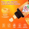 Biobor Vitamin D3 K2 Gummies with Calcium, 2000 IU D3 & 200 mcg K2(MK-7) & 200 mg Calcium, No Sugar Added, Supports Healthy Bones & Immune Health, Gluten Free, GMO Free, Yellow Peach, 60 Count view 3
