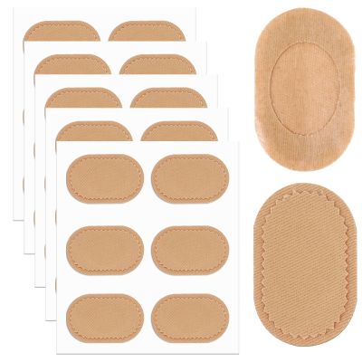 24 Pcs Bunion Cushion Protector Pads Bunion Pads, Foot Callus Cushion Toe Cushions Pad to Wear with Shoes Shoe Accessories, Corn Cushions Patches for Women Men Fabric Feet Heel Toe Protector Pad