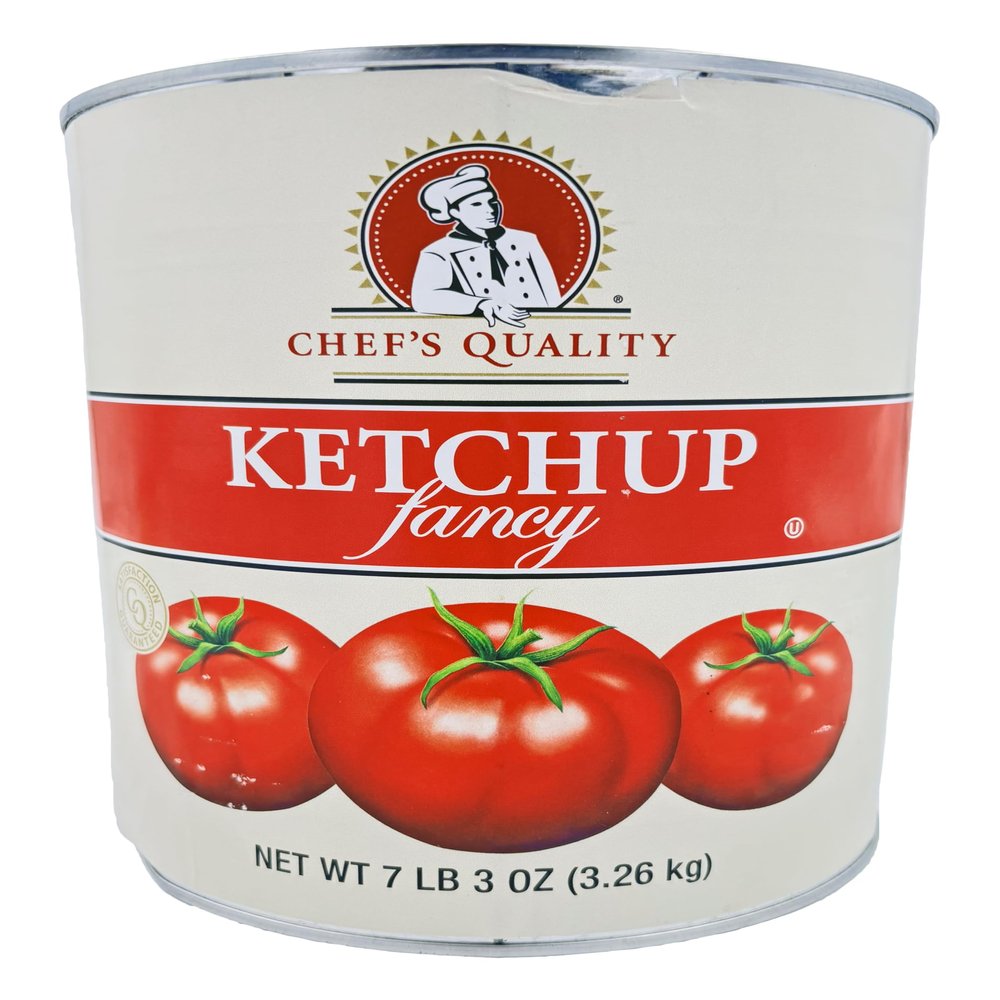 Chefs Quality Fancy Ketchup | Kosher | 7.19 lbs
