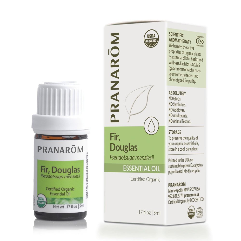 Pranarom - Douglas Fir Essential Oil 5ml - for Wellness Enthusiasts - Diffusing for Relaxation Therapy - Certified Organic Purity - 100% Pure, No Additives
