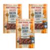 Pork Barrel BBQ Old-Fashioned Maple Bacon Jerky - Uncured Snacks, Sweet Maple and Brown Sugar with Smoky, Slow Cooked Bacon, Nitrate and Nitrite Free, Gluten Free Protein Snack, 2 oz - Pack of 3 view 1