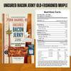 Pork Barrel BBQ Old-Fashioned Maple Bacon Jerky - Uncured Snacks, Sweet Maple and Brown Sugar with Smoky, Slow Cooked Bacon, Nitrate and Nitrite Free, Gluten Free Protein Snack, 2 oz - Pack of 3 view 2