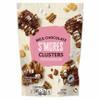 Milk Chocolate S'mores Clusters, Pretzels Covered in Marshmallow Creamy Caramel & Crunchy Honey Graham, Snack Snacking Gift Food Treat, 6oz Choceur Bag view 1