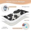 GOODOLD Washable Bed Pad for Incontinence 34" x 52" - Large Reusable Waterproof Mattress Protector with Non-Slip Back for Kids and Adults (Fuzzy Cow Texture) view 3