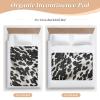 GOODOLD Washable Bed Pad for Incontinence 34" x 52" - Large Reusable Waterproof Mattress Protector with Non-Slip Back for Kids and Adults (Fuzzy Cow Texture) view 4