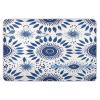 GOODOLD Washable Bed Pad for Incontinence 34" x 52" - Large Reusable Waterproof Mattress Protector with Non-Slip Back for Kids and Adults (Blue Eye Pattern) view 1