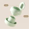 KHAOL Mini Pill Cutter, Pill Splitter with Stainless Steel Hidden Sharp Pill Crusher Travel Pill Grinder Portable Tablet Cutter for Tablets(White) view 3
