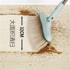 UOHLCX HBJWOV White and Folding Standing Broom Dustpan Set for Home Use with Hanging Teeth Set Sweeping Rotating Broom view 4