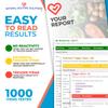 Advanced 1000 Item Food Sensitivity Test, Hair Analysis Kit, At Home Collection, Food Environmental Metals Minerals and Additives Sensitivity Insights, 24 to 48 Hour Results view 4