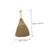 MAGICLULU 1pcs Short Handle Broom Ergonomic Desktop Dust Sweeper for Kitchen and Countertop Cleaning Portable Hand Broom Material for Easy Corner Dust Removal view 2