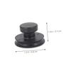 Hohopeti 2pcs Rubber Lifting Handle for Singing Bowl Meditation Suction Bowl Handle Portable Suction Tool for Sound view 2
