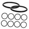 HEALLILY 10pcs Epdm Rubber Gasket Sealing for Singing Bowls Sound Bowl Mat Replacement Easy to Install Accessories view 1