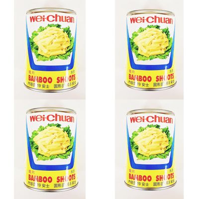 Bamboo Shoots, Sliced, 19 oz, Pack of 4