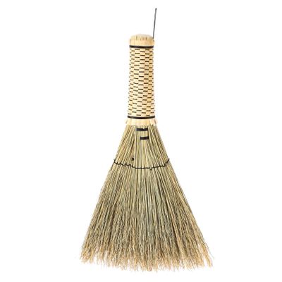 MAGICLULU Versatile Dust Brush Home Cleaning Tools Soft Corn Broom Woven Broom Cleaning Accessory