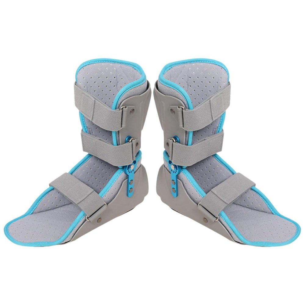 Llpsmeng Othopedic Drop Foot Support Ankle Support Stabilizer Brace Adjustable Angle 360 Protection Breathable Foot Drop Fixation Splint Brace(Adjustable,Large)