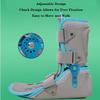 Llpsmeng Night Splint for Plantar Fasciitis Ankle Support Stabilizer Brace Foot Drop Fixation Splint Brace Foot Fracture Support Brace(Adjustable Right,Medium) view 3