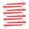 LALADEFIEE 8pcs Denture Cleaning Brush Double Headed Toothbrush for Dentures Brushes Soft Bristles view 1