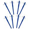 Hoement 8pcs Denture Toothbrush Soft Double-sided Portable Mini Dental Cleaning Tools Cushion Grip for Braces Retainer Oral Care view 1