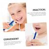 Hoement 8pcs Denture Toothbrush Soft Double-sided Portable Mini Dental Cleaning Tools Cushion Grip for Braces Retainer Oral Care view 3