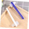 Hoement 8pcs Denture Toothbrush Soft Double-sided Portable Mini Dental Cleaning Tools Cushion Grip for Braces Retainer Oral Care view 4