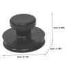 RORPOIR 3pcs Sturdy Sound Bowl Suction Cups Heavy Duty Suction Cups for Meditation Bowl Singing Accessories view 2