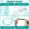 Geiserailie 3PCS S/M/L Size Oxygen Mask for Adult with 6.6 Ft Tubing and Adjustable Elastic Strap, Adult Oxygen Mask with Tubing for Connecting view 4