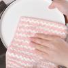 Jwthee 5pcs Kitchen Towels for Dish Drying Washing, Microfiber Cleaning Cloth, Reusable and Washable Towels, Light and Soft Dish Towels for Kitchen Drying Dishes view 4
