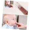 UTHCLO 2pcs Finger Toothbrush Set Gentle Oral Massager for Boy Girl Teeth Cleaning to Use for Newborns and Toddlers view 3