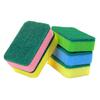 UTHCLO 5pcs Kitchen Cleaning Sponge Dishwashing Pad Scouring Pad Sponge Wipe Natural Dish Scrubber view 1