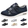 Extra Wide Diabetic Shoes, Soft Lightweight Slippers, Comfortable Flats Casual Shoes, Non-Slip Round Toe, Adjustable Wide, for Plantar Fasciitis, Arthritis Swollen, Feet Fattening view 1
