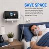 Upgraded Cpap Wall Mount Shelf Kit for AirSense 10 with Mask Hook & Hose Hanger & Bottom Hooks, Save Space, Avoids Hose Tangle, Easy Installation (White) view 2