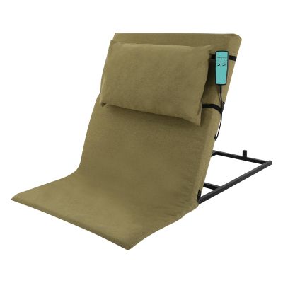 Lemoeyes Electric Lifting Backrest Adjustable Bed Back Rest Electric Auxiliary Backrest for Elderly Pregnant Women Back Lumbar Support, 660lbs Capacity (Green, Without Armrest,47.2" Lx28.7 H)
