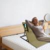 Lemoeyes Electric Lifting Backrest Adjustable Bed Back Rest Electric Auxiliary Backrest for Elderly Pregnant Women Back Lumbar Support, 660lbs Capacity (Green, Without Armrest,47.2" Lx28.7 H) view 3