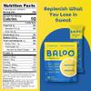 Baloo Electrolytes Powder Packets - No Added Sugar - Hydration Packets with Real Fruit & Unrefined Sea Salt - Powered by Magnesium, Potassium & VIT C for Daily Clean Hydration - Lemon - 30ct view 2