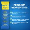 Baloo Electrolytes Powder Packets - No Added Sugar - Hydration Packets with Real Fruit & Unrefined Sea Salt - Powered by Magnesium, Potassium & VIT C for Daily Clean Hydration - Lemon - 30ct view 3