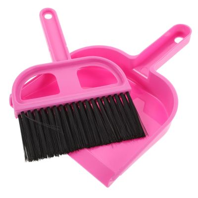 Mikinona 1set Hamster Mini Broom and Dustpan Efficient Cleaning Tools for Small Animal Cages Compact Design for Chinchillas Gerbils and