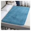 Reusable Bed Pads for Incontinence Adults, Women Period, Elderly, Milk Velvet Washable Waterproof Absorbent Matress Protector Pee Pad (Blue,180 * 200cm) view 1
