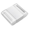 PLAFOPE Clothes Lint Trimmer Pet Hair Remover for Couch Furniture Sofa Carpets Beds Reusable Lint Roller White view 1