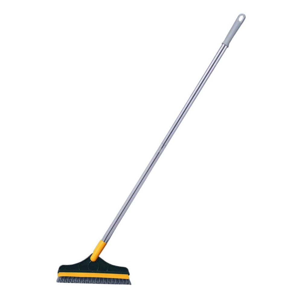 ULDIGI Long Handle Floor Cleaning Brush Stiff Bristle Bathroom Scrubber for Tiles Grout and Corners Hard Plastic Bathroom Cleaning Tool