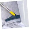 ULDIGI Long Handle Floor Cleaning Brush Stiff Bristle Bathroom Scrubber for Tiles Grout and Corners Hard Plastic Bathroom Cleaning Tool view 4