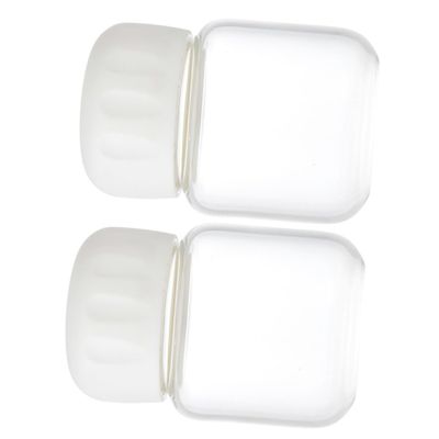 Alipis Explosion-proof Glass Shaker Bottle Storage Mini Juice Bottles Beverage