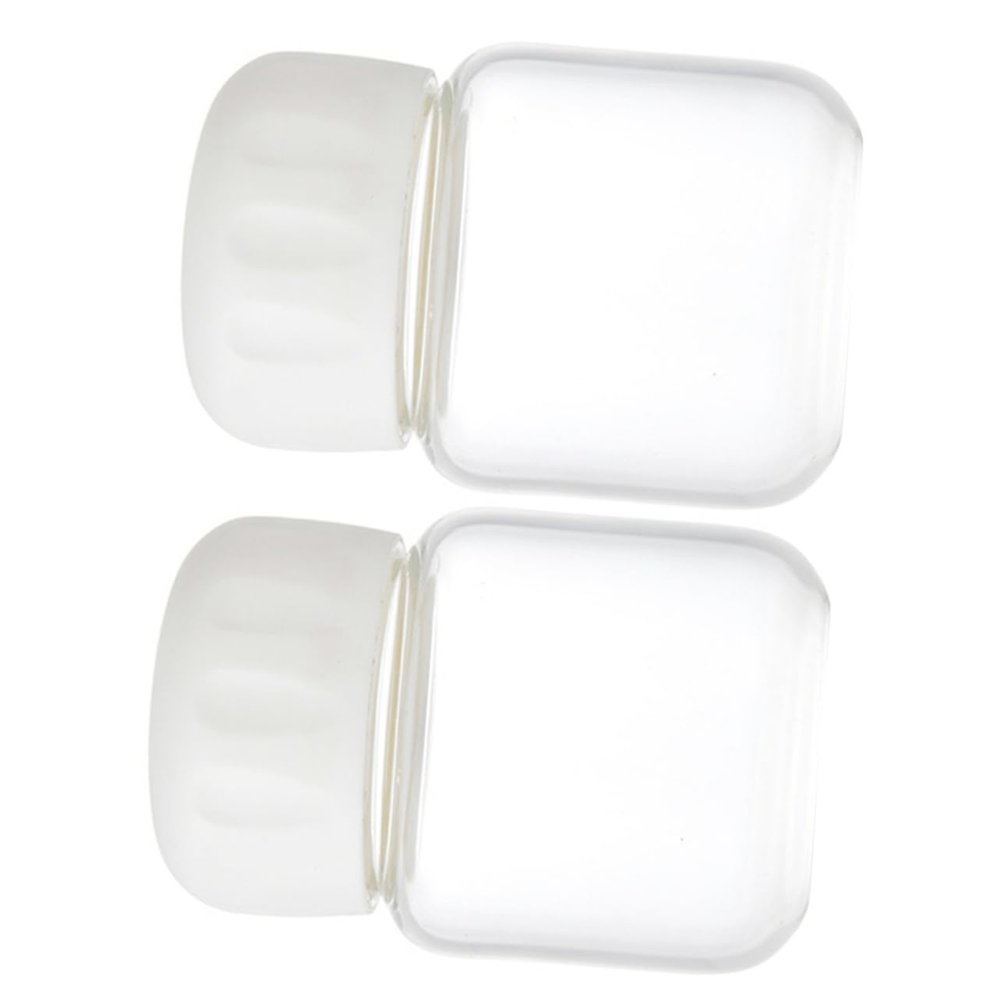 Alipis Explosion-proof Glass Shaker Bottle Storage Mini Juice Bottles Beverage