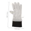 KICHOUSE 1pair Dishwashing Gloves Oil Kitchen Cleaning Gloves for Dishwashing and Bowl Washing and Versatile view 2
