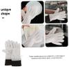 KICHOUSE 1pair Dishwashing Gloves Oil Kitchen Cleaning Gloves for Dishwashing and Bowl Washing and Versatile view 3