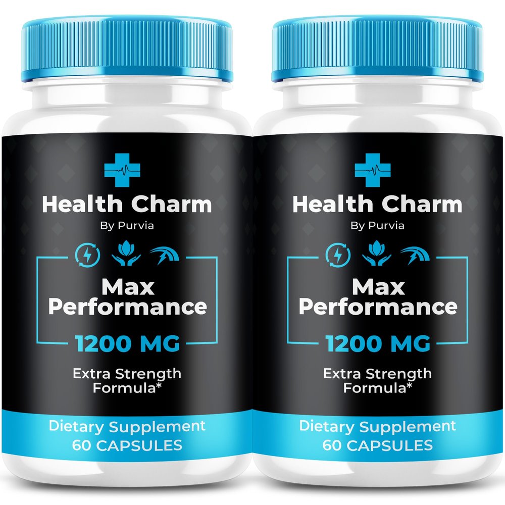 (2 Pack) Health Charm - Health Charm Pills, HealthCharm Capsules, HealthCharm for Extreme Strength Overall Wellness, Health Charm Support Official Formula, Health Charm Supplement, USA (120 Capsules)