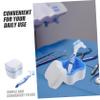 COLLBATH Toothbrush with Portable Tooth Box Double-Headed Soft Bristle Brush for Cleaning for Care and Maintenance Lightweight and Design view 3