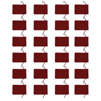 CFTGIW 24Pcs Christmas Advent Calen Drawst Bags Reusable Hanging Countdown Pouch for Jewelry Red Which Be Every to Down Days Christmas. The Unique Christmas Calen (#1)