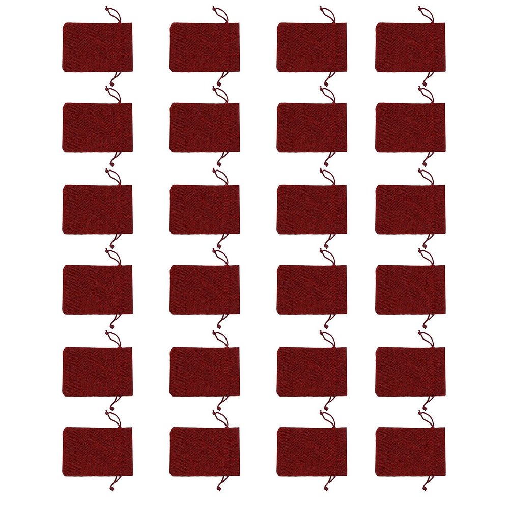CFTGIW 24Pcs Christmas Advent Calen Drawst Bags Reusable Hanging Countdown Pouch for Jewelry Red Which Be Every to Down Days Christmas. The Unique Christmas Calen (#1)