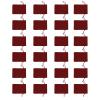CFTGIW 24Pcs Christmas Advent Calen Drawst Bags Reusable Hanging Countdown Pouch for Jewelry Red Which Be Every to Down Days Christmas. The Unique Christmas Calen (#1) view 1